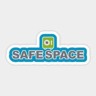 Safe Space Business Entrepreneur Bank Money Hustle Sticker